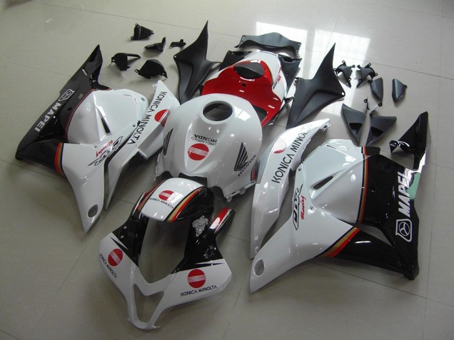 Vermelho Konica Carenagem Moto CBR 600RR 09-12