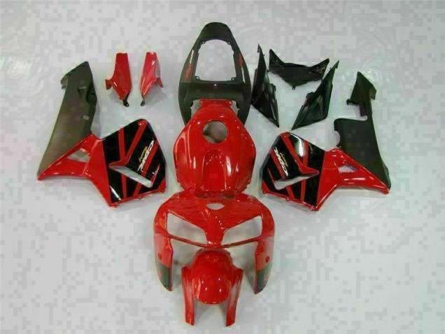 Vermelho Moto Plástico CBR 600RR 05-06 Vermelho Moto Plástico CBR 600RR 05-06