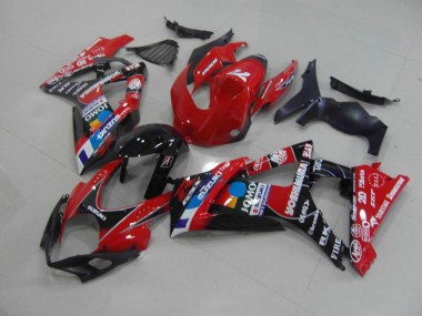 Vermelho Moto Plástico GSXR 1000 K7 07-08