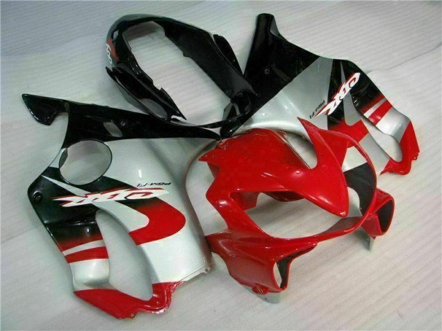 Vermelho Prata Abs Carenagem Moto CBR 600 F4i 04-07