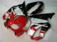 Vermelho Prata Abs Carenagem Moto CBR 600 F4i 04-07
