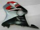 Vermelho Prata Abs Carenagem Moto CBR 600 F4i 04-07