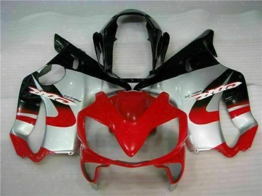 Vermelho Prata Abs Carenagem Moto CBR 600 F4i 04-07
