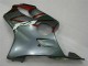 Vermelho Prata Abs Kits Completos Carenagem Moto CBR 600 F4i 01-03