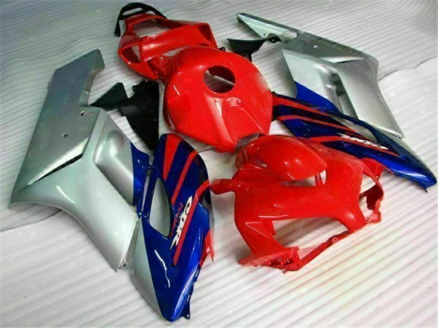 Vermelho Prata Azul Carenagem Moto CBR 1000RR 04-05 Vermelho Prata Azul Carenagem Moto CBR 1000RR 04-05