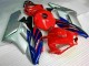 Vermelho Prata Azul Carenagem Moto CBR 1000RR 04-05 Vermelho Prata Azul Carenagem Moto CBR 1000RR 04-05