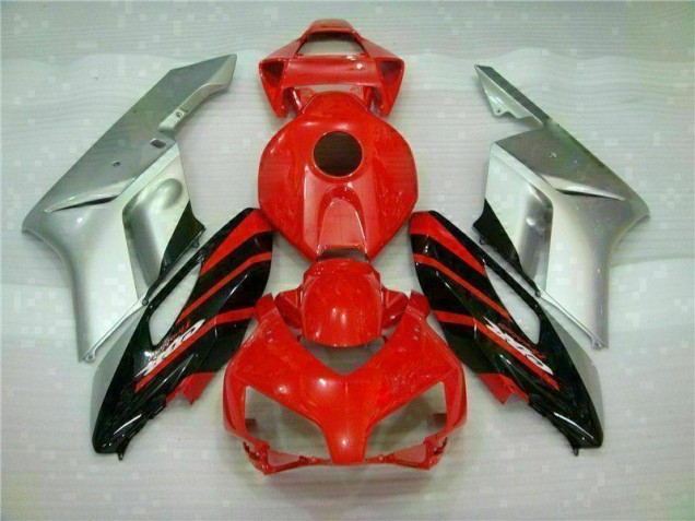 Vermelho Prata Carenagem Moto CBR 1000RR 04-05