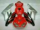Vermelho Prata Carenagem Moto CBR 1000RR 04-05