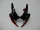 Vermelho Prata Carenagem Moto GSXR 600 / 750 K6 06-07