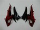 Vermelho Prata Carenagem Moto GSXR 600 / 750 K6 06-07