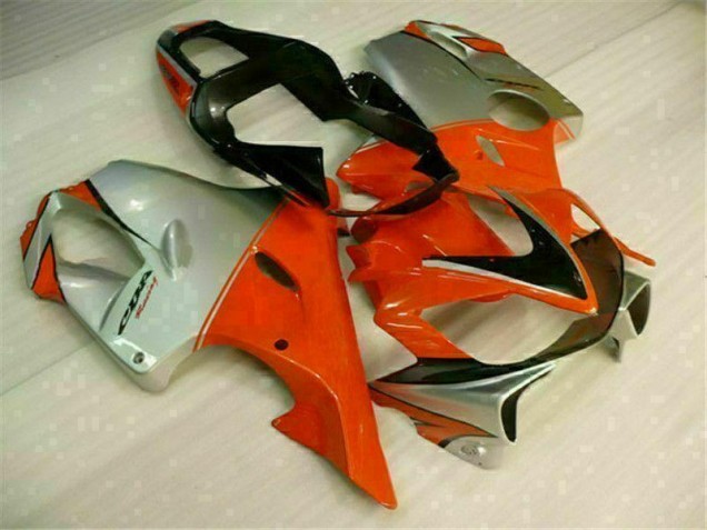 Vermelho Prata Kit Carenagem Moto CBR 600 F4i 01-03