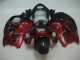 Vermelho Preto Abs Carenagem Moto GSXR 1300 Hayabusa 96-07