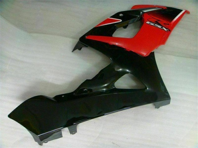Vermelho Preto Abs Kit Carenagem & Plásticos Moto GSXR 1000 K5 05-06
