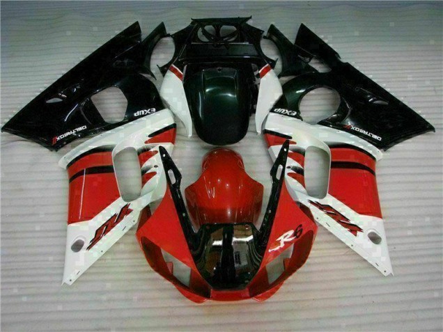 Vermelho Preto Abs Kit Carenagem & Plásticos Moto R6 98-02 Vermelho Preto Abs Kit Carenagem & Plásticos Moto R6 98-02