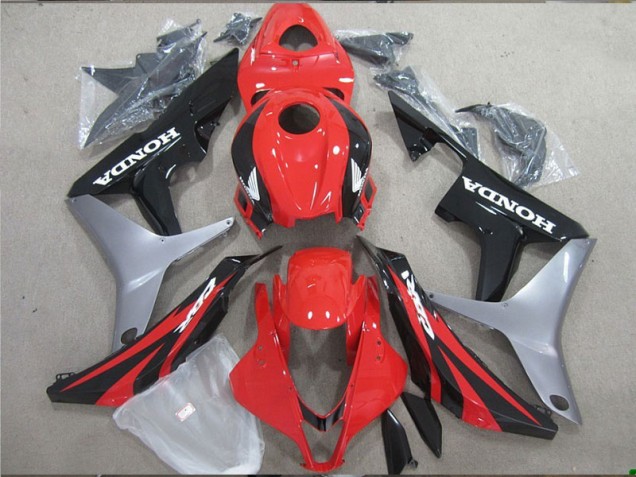 Vermelho Preto Abs Kit Completos Carenagem Moto CBR 600RR 07-08
