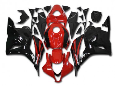 Vermelho Preto Abs Kit Completos Carenagem Moto CBR 600RR 09-12