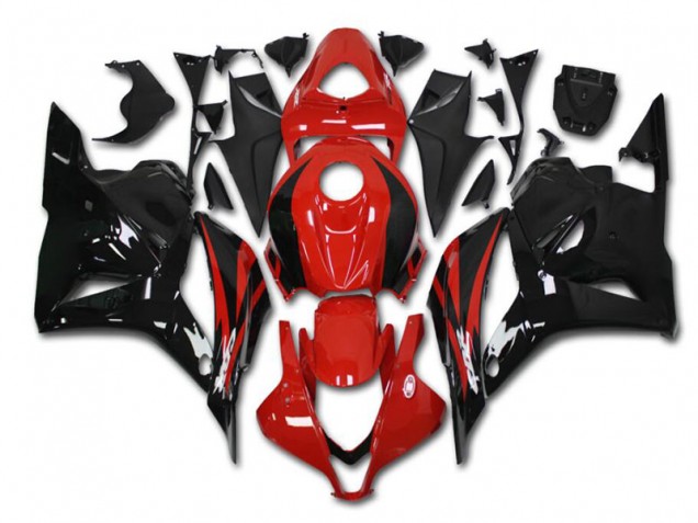 Vermelho Preto Abs Kit Completos Carenagem Moto CBR 600RR 09-12