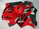 Vermelho Preto Abs Kits Carenagem Moto CBR 600RR 03-04