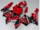 Vermelho Preto Abs Kits Carenagem Moto CBR 600RR 05-06