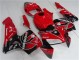 Vermelho Preto Abs Kits Carenagem Moto CBR 600RR 05-06