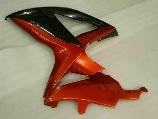 Vermelho Preto Abs Moto Plástico GSXR 600 / 750 K8 08-10