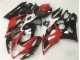 Vermelho Preto Abs Moto Plásticos GSXR 1000 K5 05-06