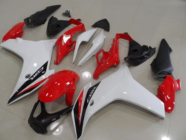 Vermelho Preto Branco Carenagem Moto CBR 600F 11-13