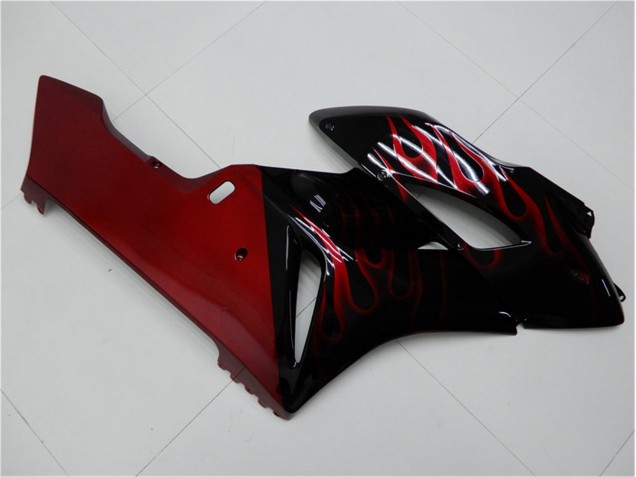 Vermelho Preto Carenagem Moto CBR 1000RR 04-05