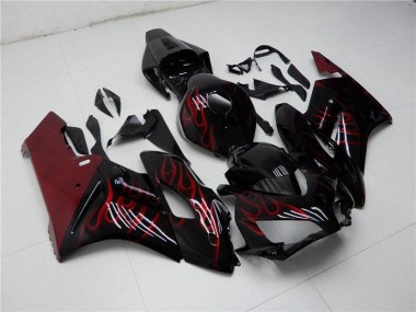Vermelho Preto Carenagem Moto CBR 1000RR 04-05