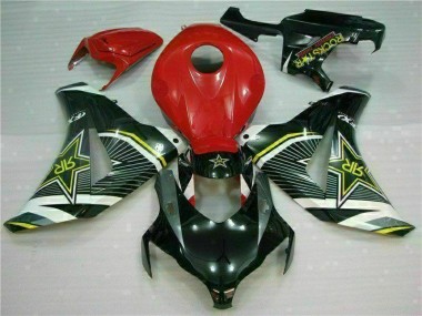 Vermelho Preto Carenagem Moto CBR 1000RR 08-11