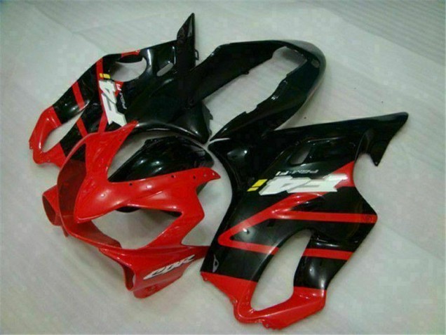 Vermelho Preto Carenagem Moto CBR 600 F4i 04-07