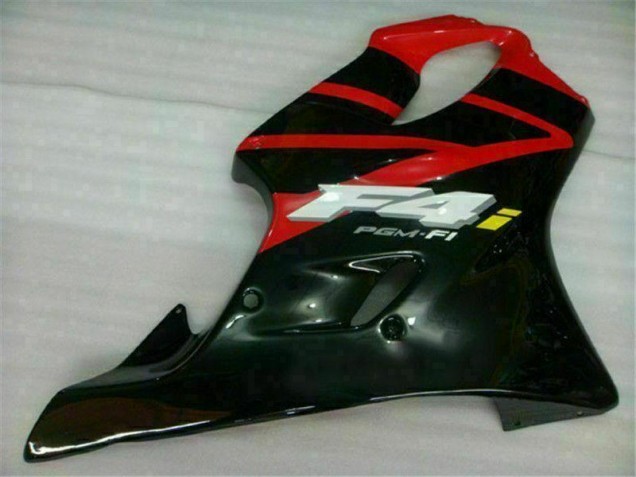 Vermelho Preto Carenagem Moto CBR 600 F4i 04-07