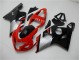 Vermelho Preto Carenagem Moto GSXR 600 / 750 K4 04-05 Vermelho Preto Carenagem Moto GSXR 600 / 750 K4 04-05