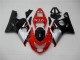 Vermelho Preto Carenagem Moto GSXR 600 / 750 K4 04-05 Vermelho Preto Carenagem Moto GSXR 600 / 750 K4 04-05