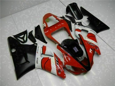 Vermelho Preto Carenagem Moto R1 00-01