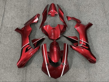Vermelho Preto Carenagem Moto R1 15-19