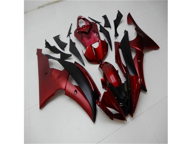 Vermelho Preto Carenagem & Plástico Moto R6 08-16 Vermelho Preto Carenagem & Plástico Moto R6 08-16