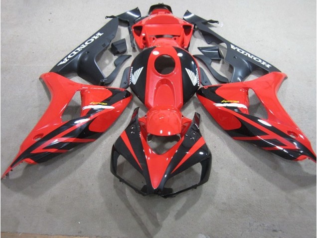 Vermelho Preto Fireblade Carenagem Moto CBR 1000RR 06-07