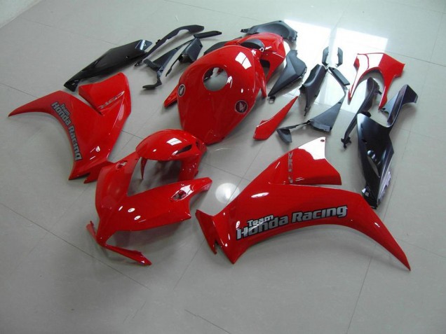 Vermelho Preto Fosco Carenagem Moto CBR 1000RR 12-16 Vermelho Preto Fosco Carenagem Moto CBR 1000RR 12-16