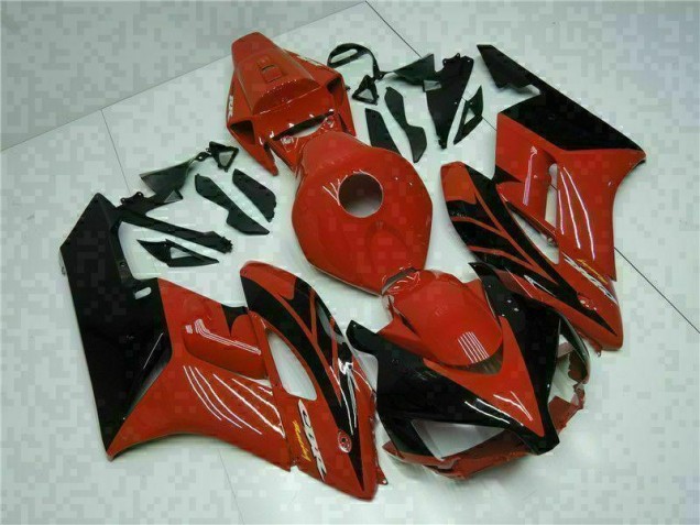 Vermelho Preto Injeção Kit Carenagem CBR 1000RR 04-05