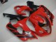 Vermelho Preto Injeção Kit Carenagem GSXR 600 / 750 K4 04-05