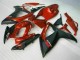 Vermelho Preto Injeção Kit Carenagem Moto GSXR 600 / 750 K6 06-07