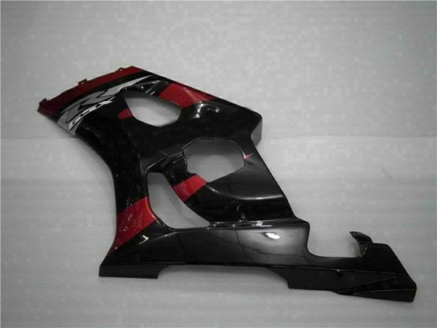 Vermelho Preto Kit Carenagem Moto GSXR 1000 K3 03-04 Vermelho Preto Kit Carenagem Moto GSXR 1000 K3 03-04