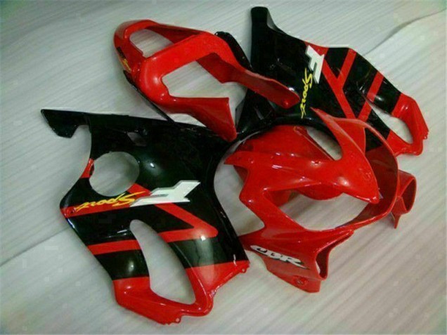 Vermelho Preto Kits Carenagem Moto CBR 600 F4i 01-03