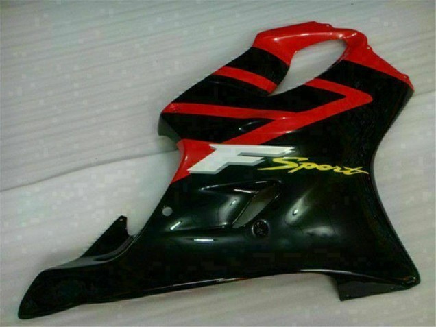 Vermelho Preto Kits Carenagem Moto CBR 600 F4i 01-03