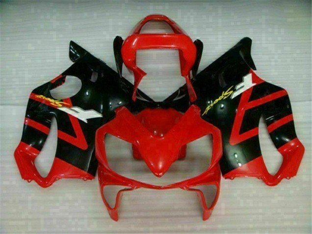 Vermelho Preto Kits Carenagem Moto CBR 600 F4i 01-03