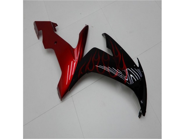 Vermelho Preto Kits Carenagem Moto R1 04-06