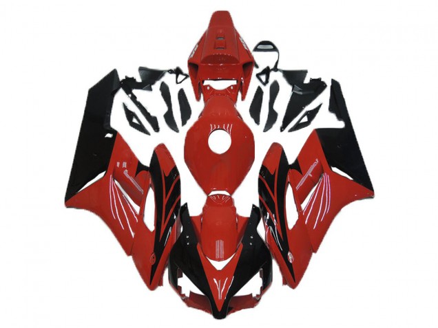 Vermelho Preto Kits Completo Carenagem Moto CBR 1000RR 04-05
