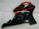 Vermelho Preto Kits Completo Carenagem Moto CBR 600 F4i 01-03