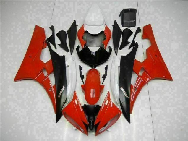 Vermelho Preto Kits Completo Carenagem Moto R6 06-07